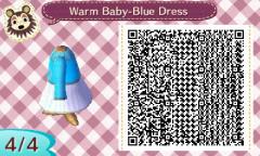 Warm Baby-Blue Dress 4