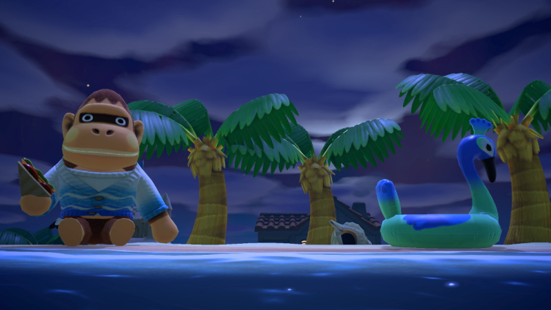 Ludwig macht Strandurlaub auf Cupcake