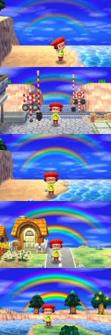 Entwicklung eines Regenbogens