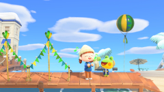 Singend am Steg / Emerald