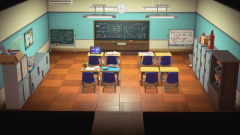 Hotelzimmer-Thema: Schule