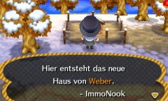 Webers Ankunft