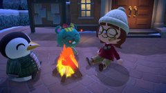 girls am Lagerfeuer / Emerald