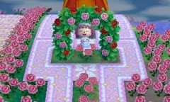 Mein Campingplatz und das Blumentor
