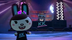 Fangirl Hilda bei KKs DJ-Set