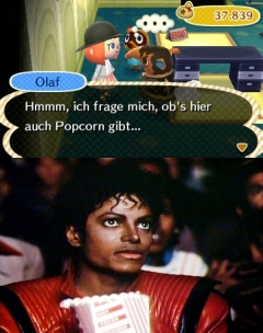 (￣▽￣*) Der King of Pop..corn