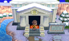 Der Bürgermeister erkundet das Museum