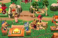 Natürliches Camping