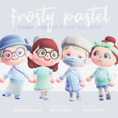 ❄️ frosty pastel collection ❄️