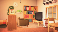 Zimmer 3: Schlichtes Zimmer