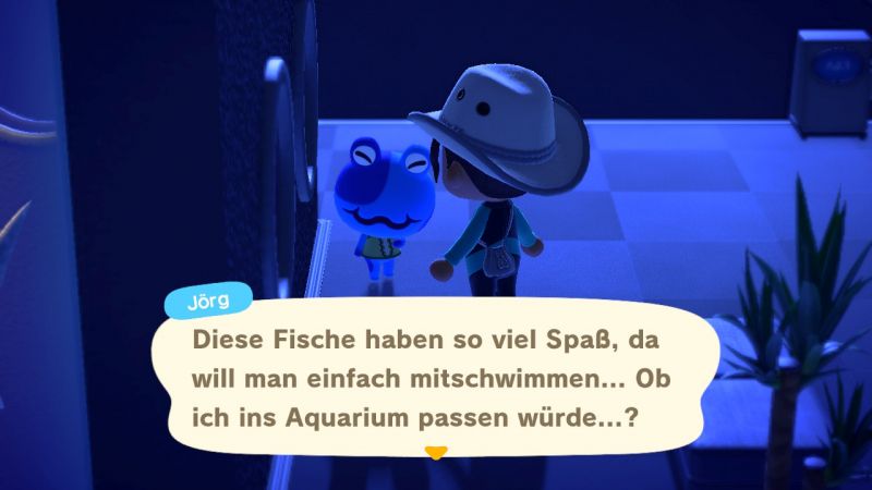 Jörg im Aquarium?