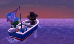 Bootsfahrt bei Sonnenuntergang